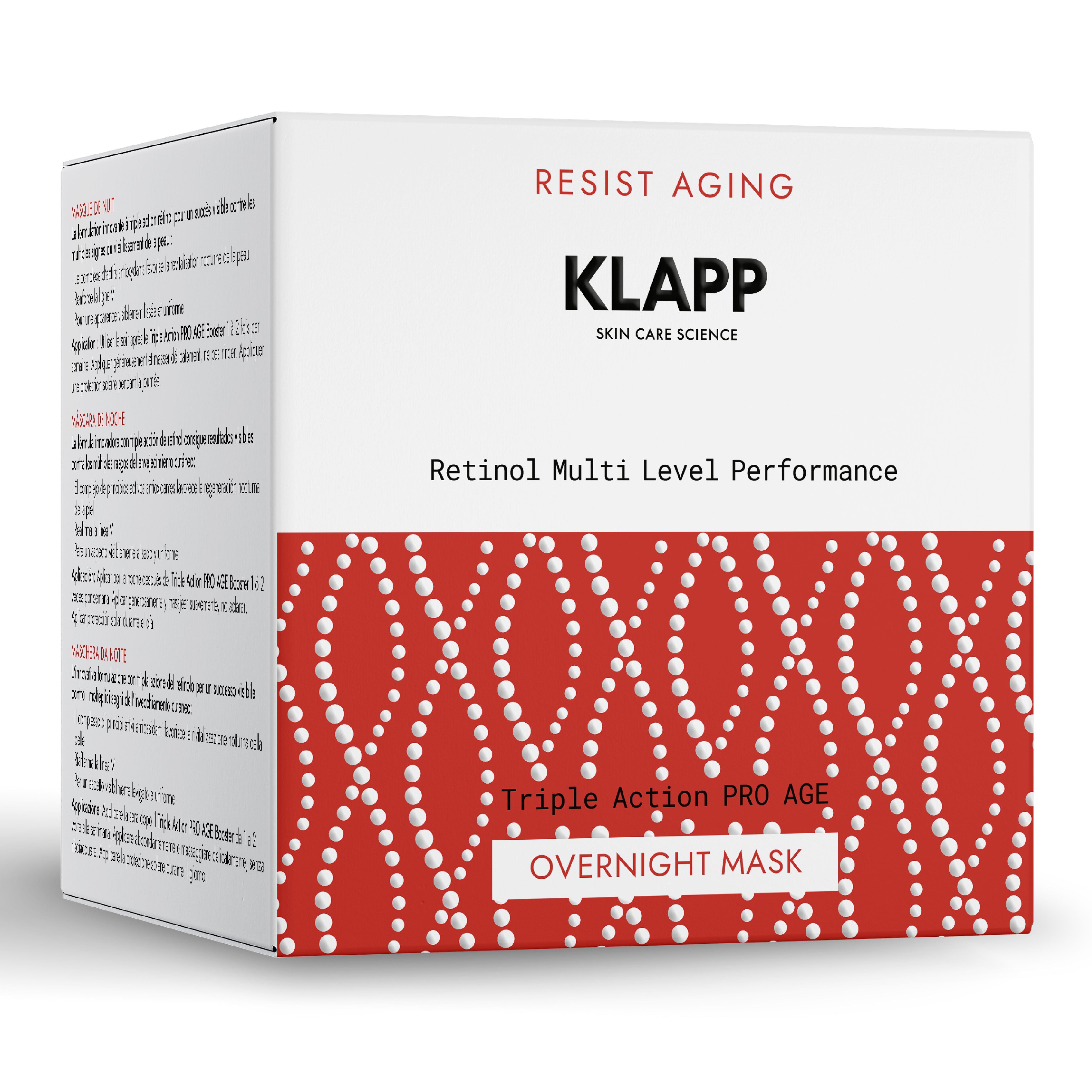 RESIST AGING RETINOL Triple Action PRO AGE Overnight Mask - C2007