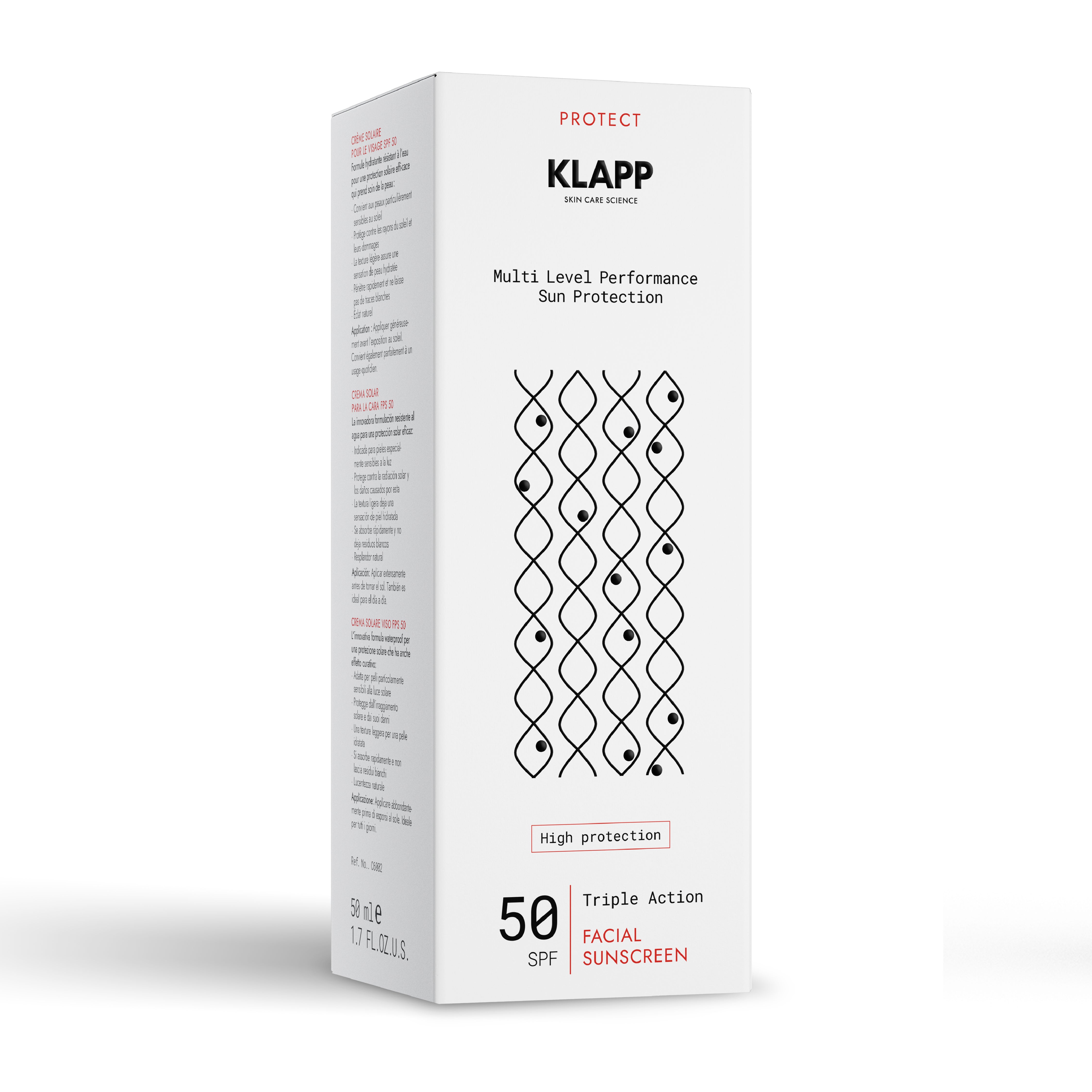 MLP Triple Action Facial Suncreen SPF50 - C6002