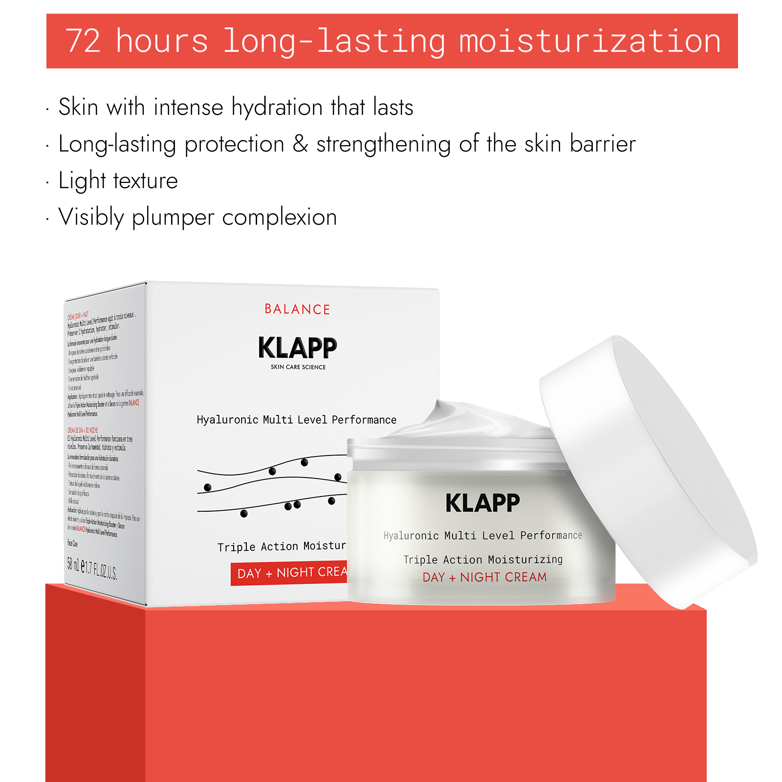 Triple Action Moisturizing Day + Night Cream - C4001