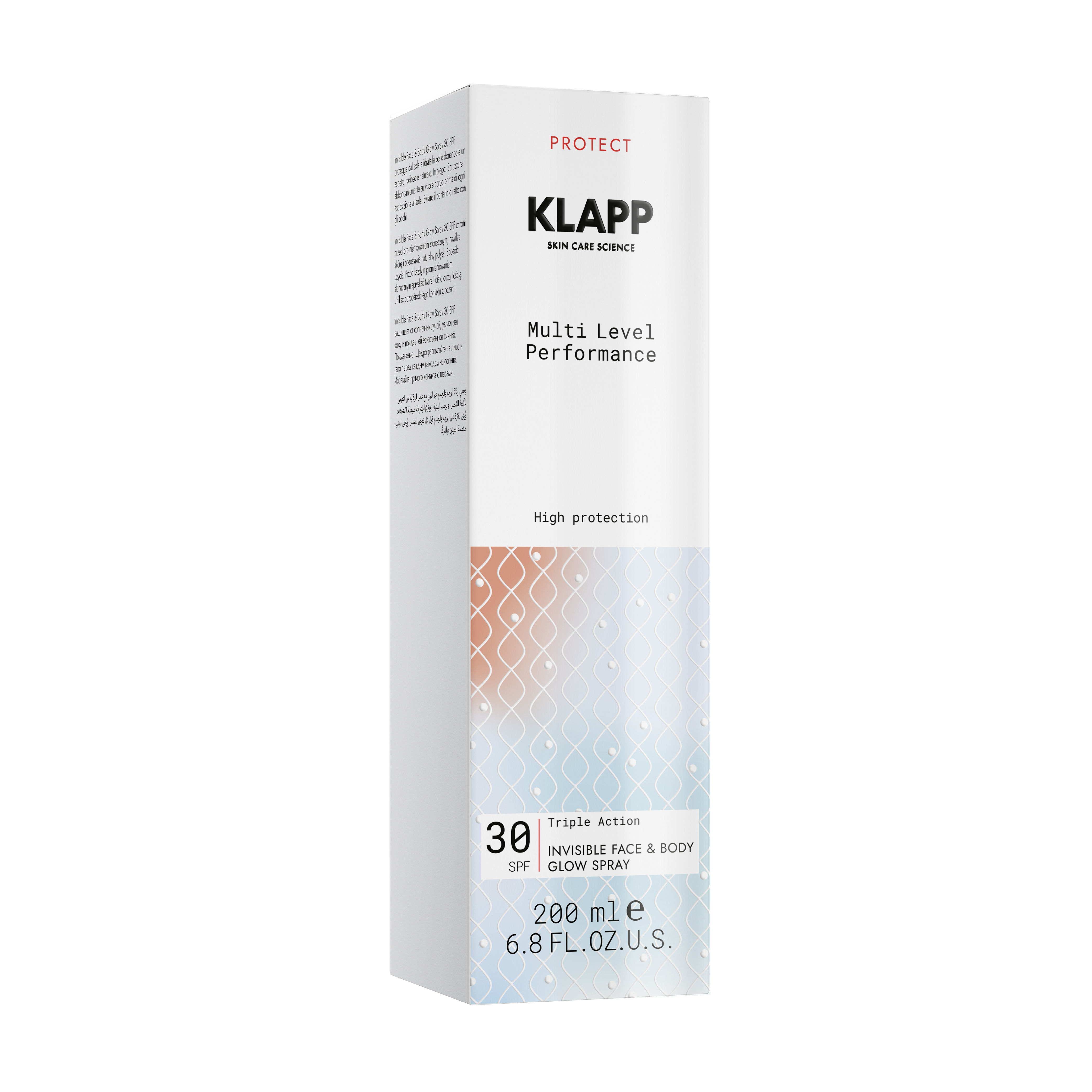 Triple Action Invisible Face & Body Glow Spray SPF 30 - Y6001