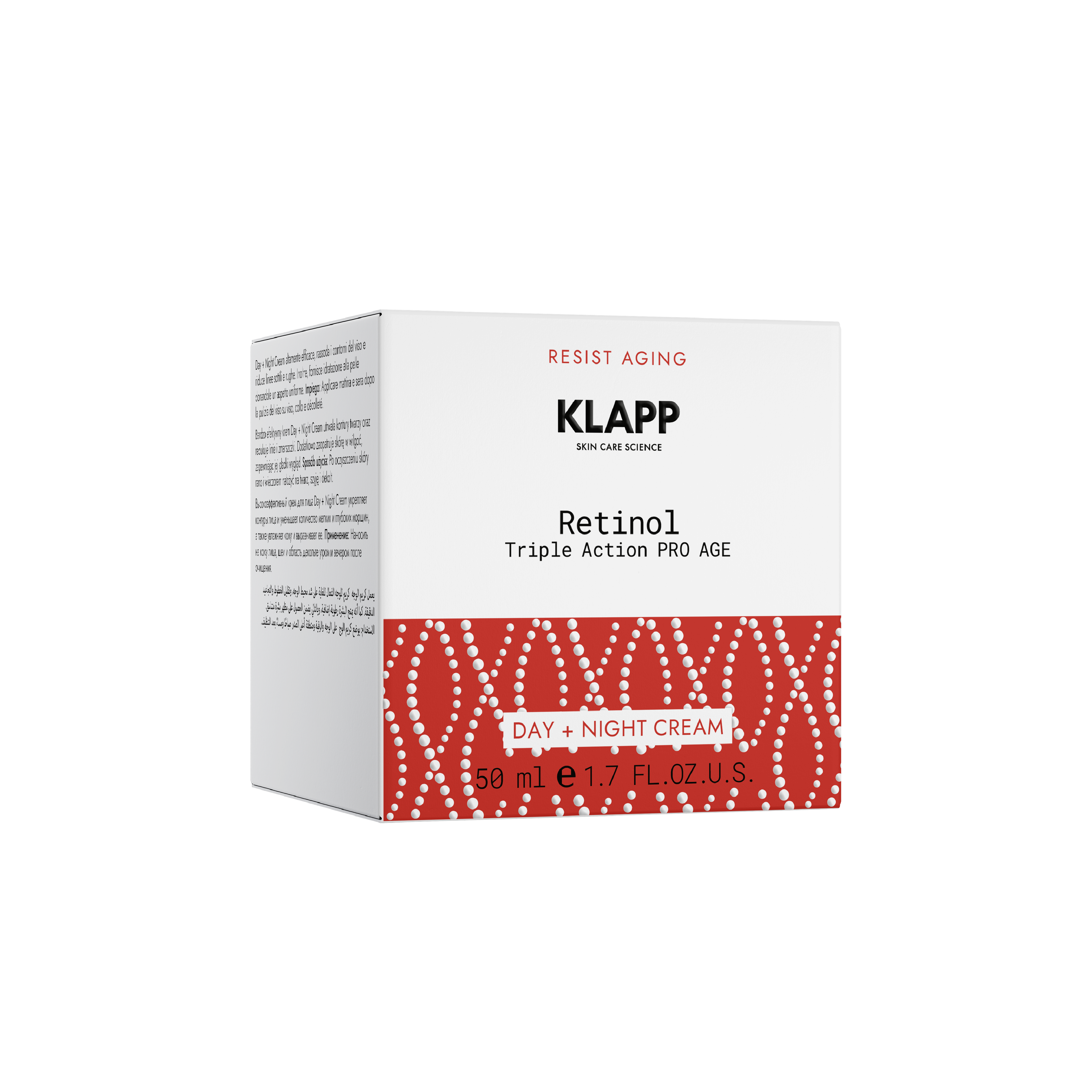 RESIST AGING RETINOL Triple Action PRO AGE Day + Night Cream - C2001