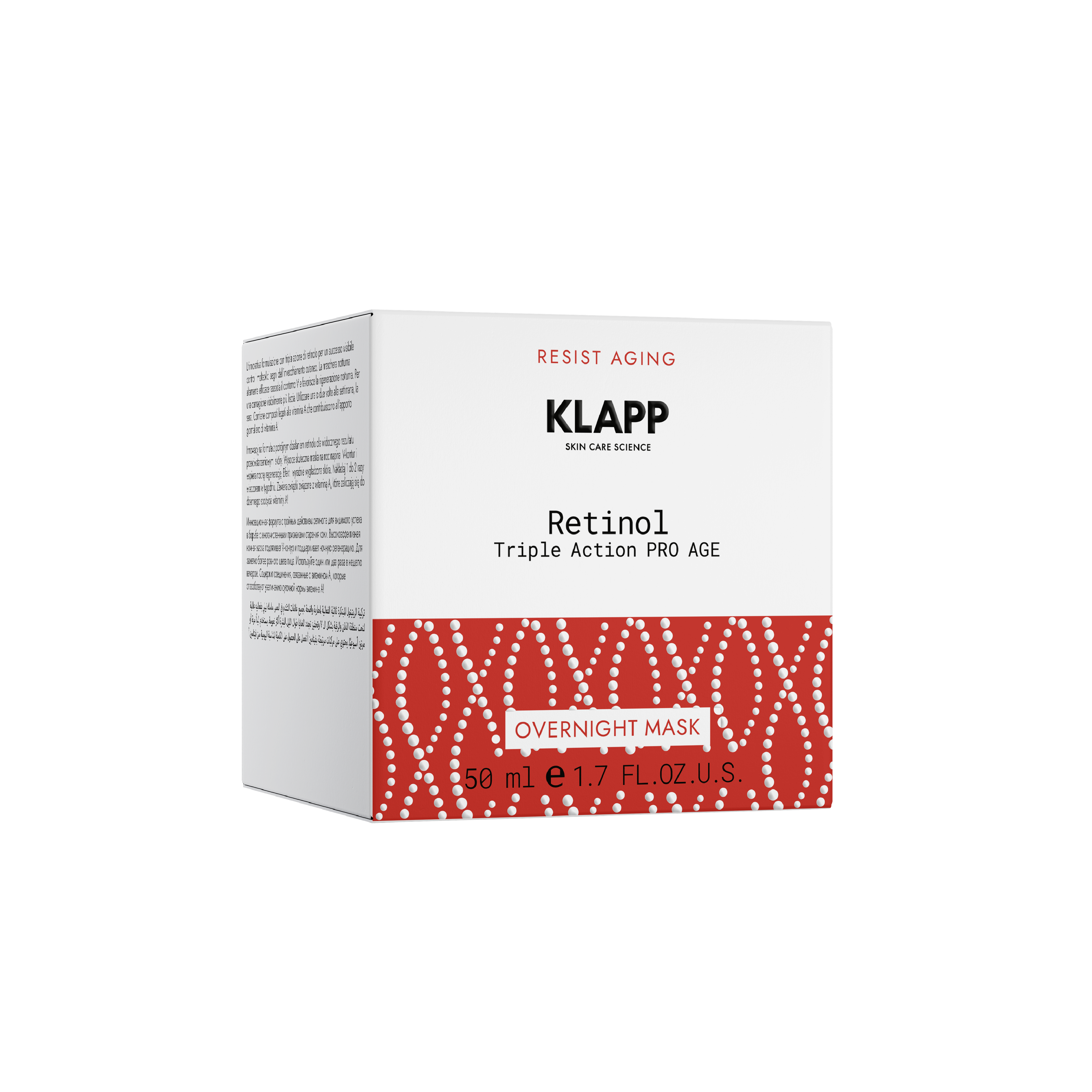 RESIST AGING RETINOL Triple Action PRO AGE Overnight Mask - C2007